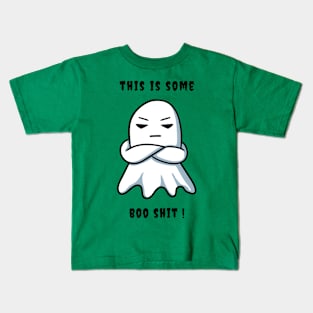 funny ghost t-shirt Kids T-Shirt